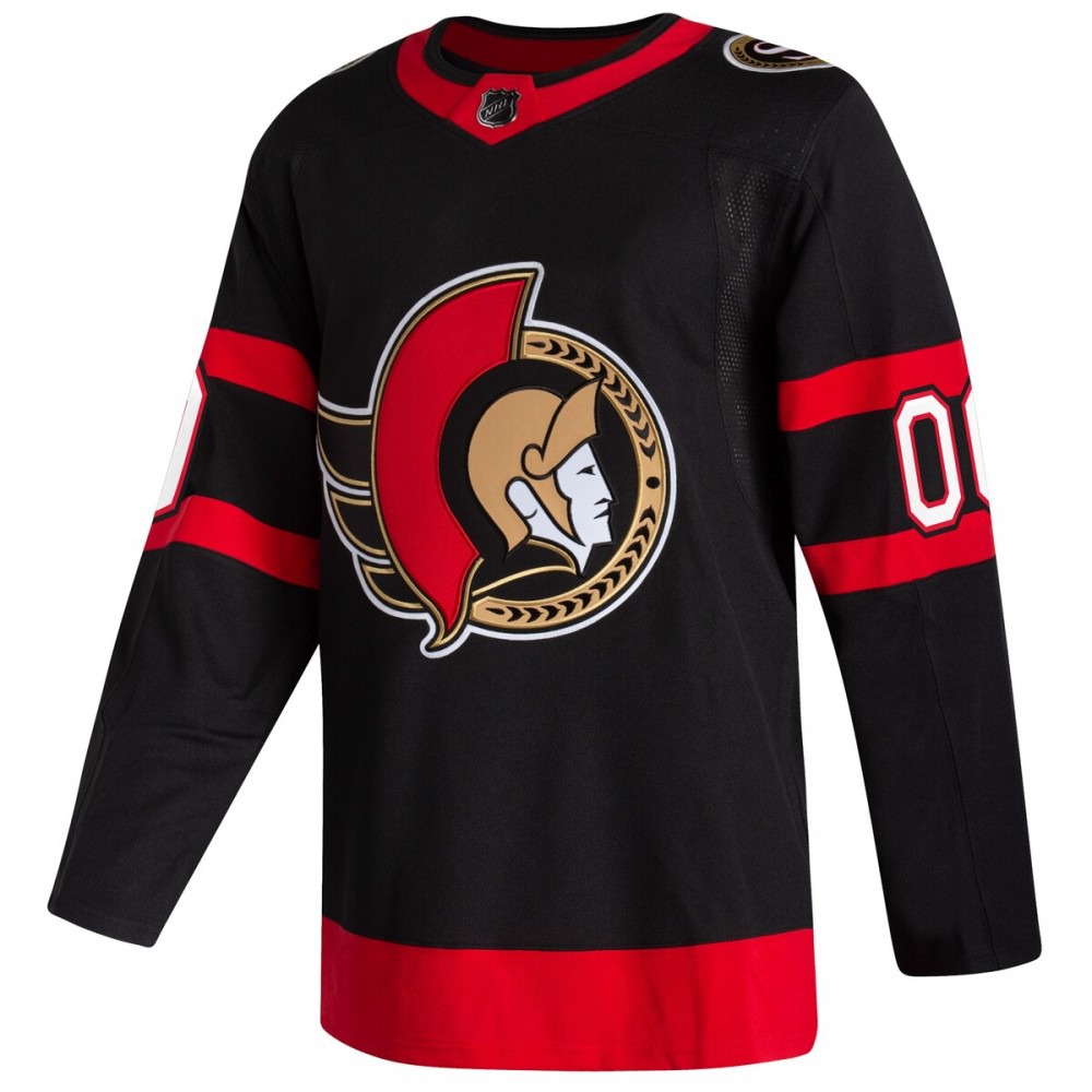 Ottawa Senators adidas 2020/21 Home Authentic Custom Jersey - Black-Pro Kit Vault | Brand New 26/27 Sports Jerseys
